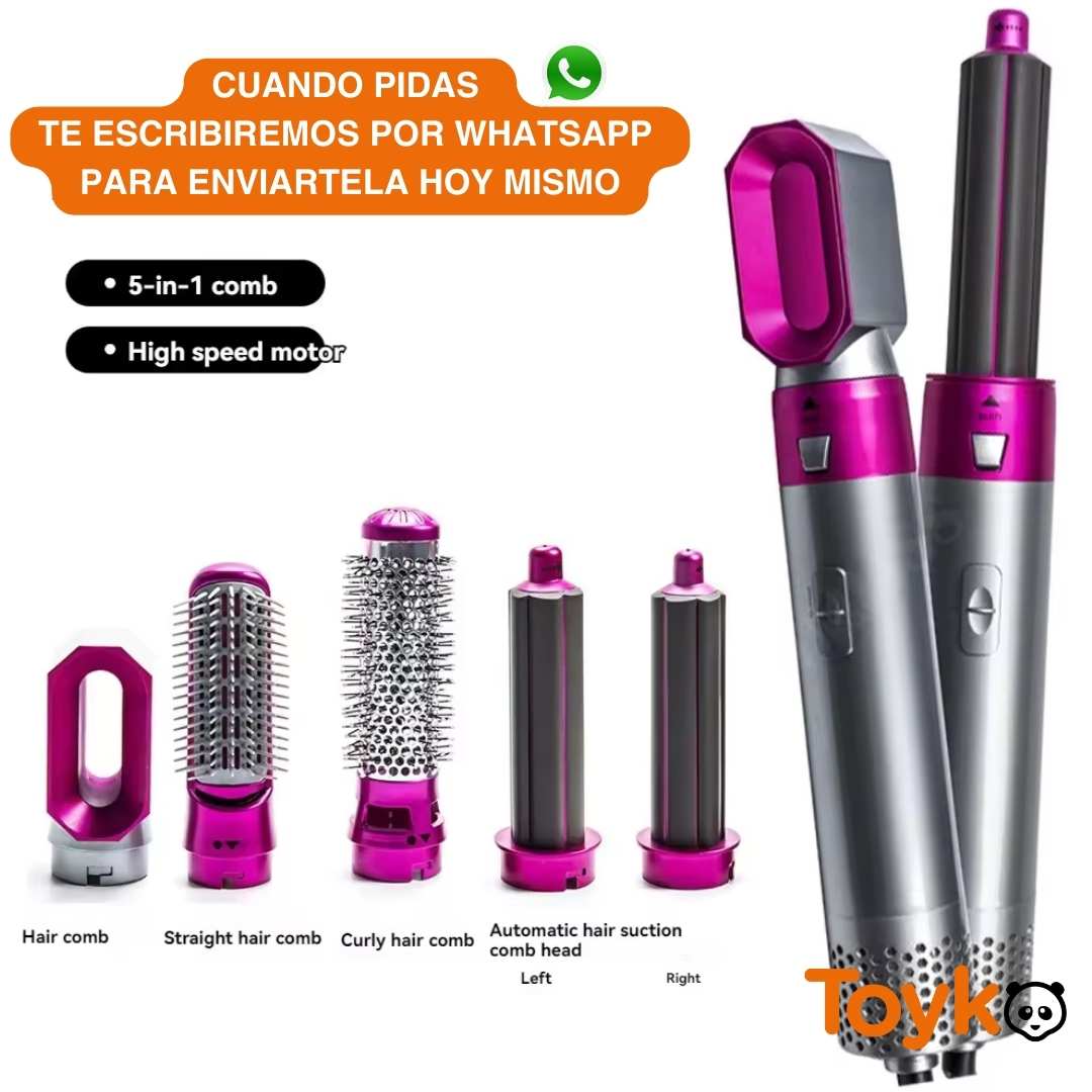 HAIR PRO 3000 ® CEPILLO Y SECADOR MULTIFUNCIONAL 5 EN 1