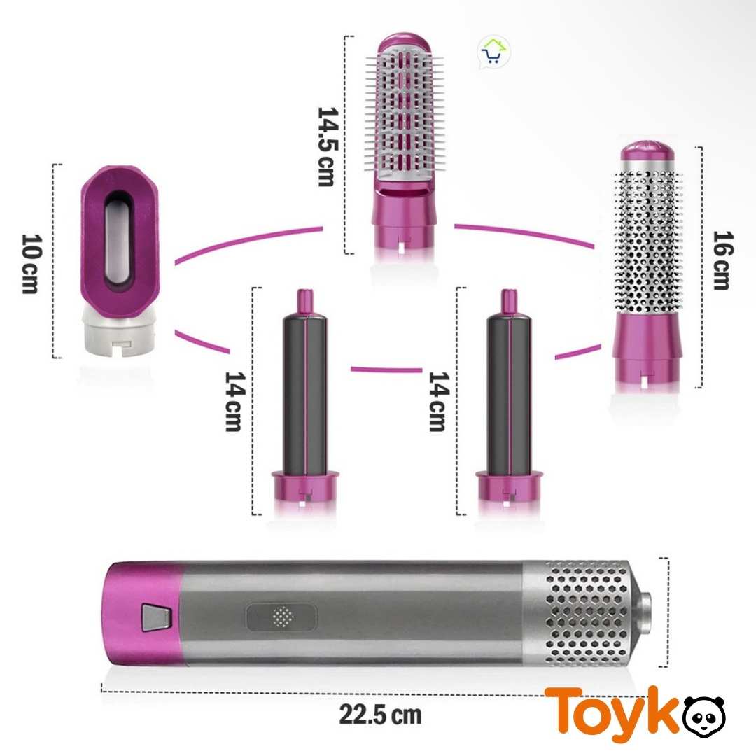 HAIR PRO 3000 ® CEPILLO Y SECADOR MULTIFUNCIONAL 5 EN 1
