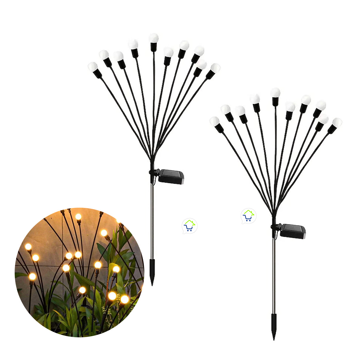 LUCES DE HADAS CON ENERGIA SOLAR OFERTA 2X1