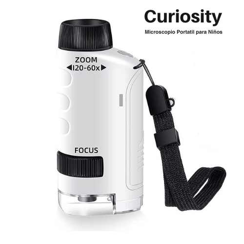 Curiosity® Miniscopio Portátil para Niñ@s 🔬🦠