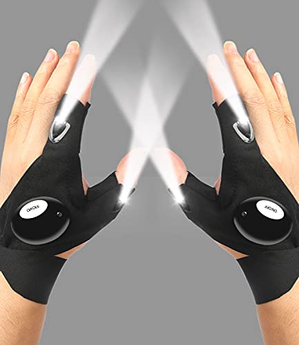 GLOWFLEX® GUANTES CON LINTERNA LED ¡50% DE DESCUENTO!
