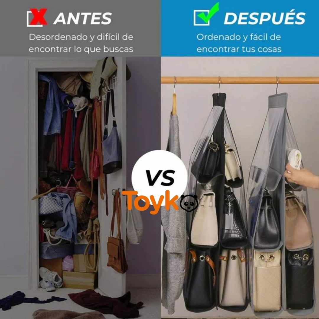 ELEGANT ORGANIZER ® TENER TUS BOLSOS DESORDENADOS ES COSA DEL PASADO. 🪄👜