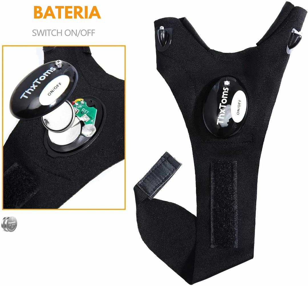GLOWFLEX® GUANTES CON LINTERNA LED ¡50% DE DESCUENTO!