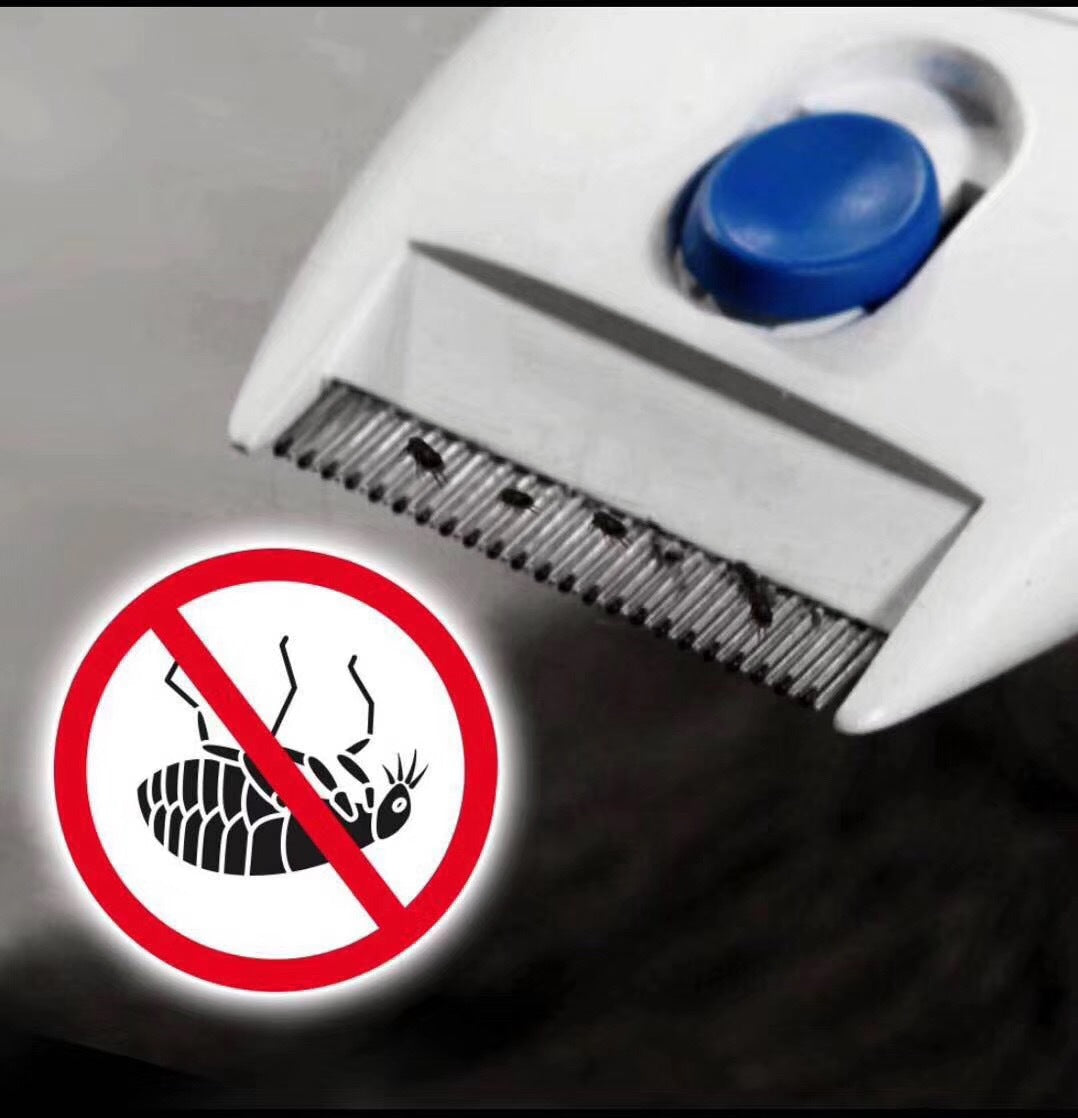 CEPILLO ELECTRICO ELIMINADOR DE PULGAS Y GARRAPATAS. 🚫