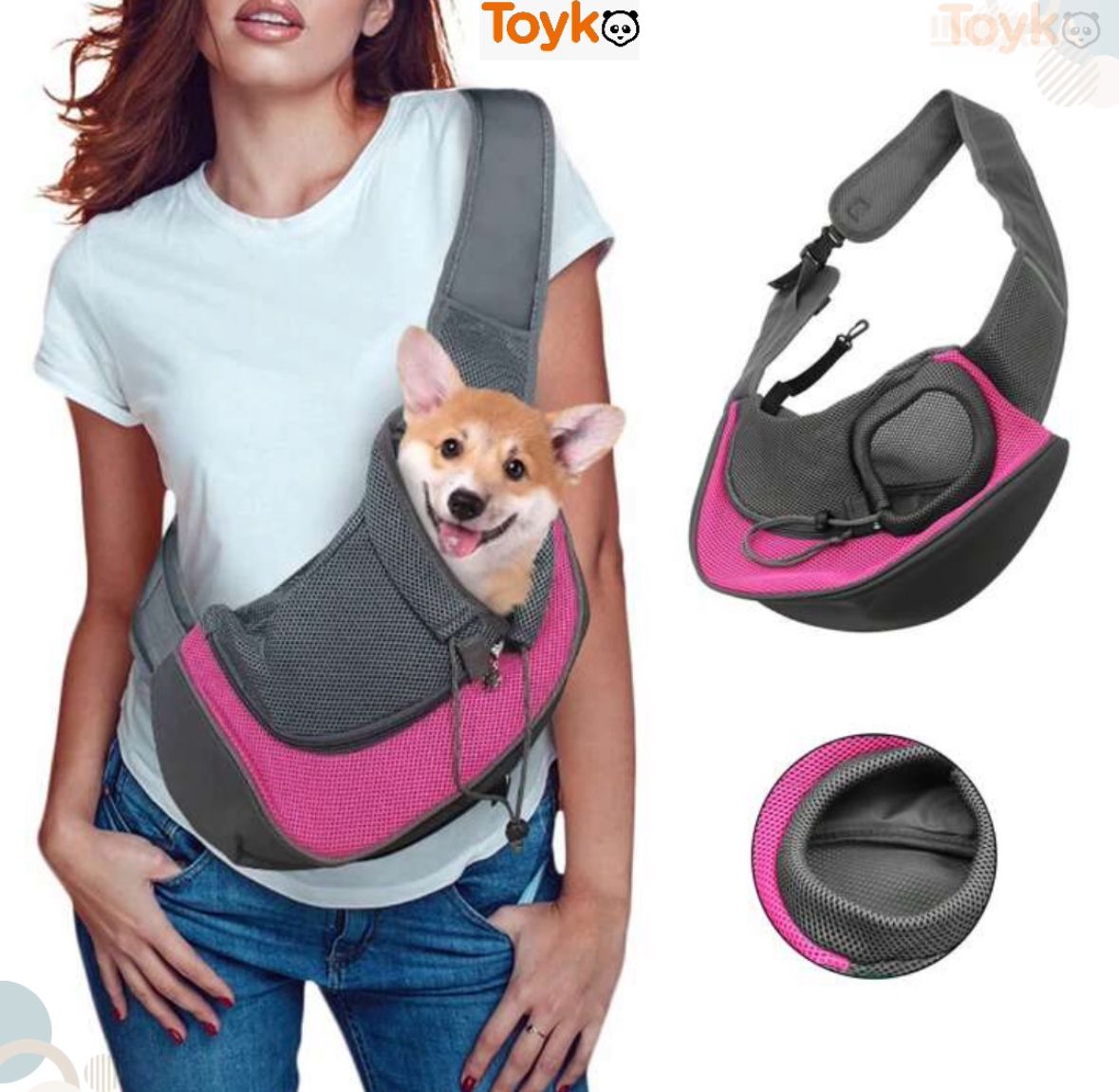 MOCHILA CARGADOR DE MASCOTAS 50% DE DESCUENTO