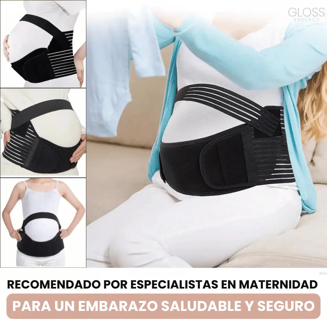 DOLLYBAND® CINTURÓN DE MATERNIDAD, REDUCE DOLORES Y CANSANCIO.