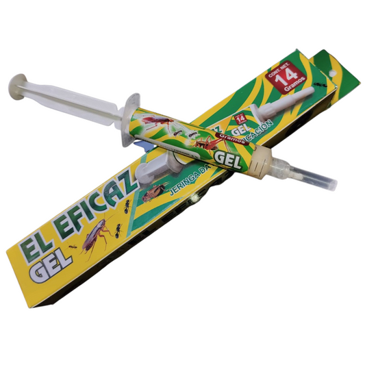 EL EFICAZ ® GEL MATA CUCARACHAS ¡GRAN OFERTA! PAGA 1 Y TE ENVIAMOS EL SEGUNDO GRATIS ¡CON ENVÍO GRATIS!