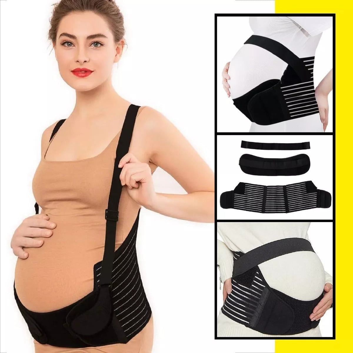 DOLLYBAND® CINTURÓN DE MATERNIDAD, REDUCE DOLORES Y CANSANCIO.