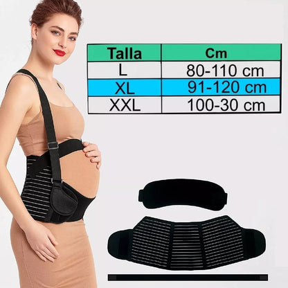 DOLLYBAND® CINTURÓN DE MATERNIDAD, REDUCE DOLORES Y CANSANCIO.
