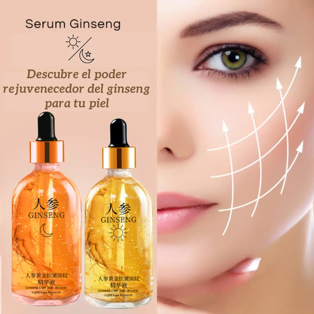 Ginseng™ | Sérum Rejuvenecedor ✨  2X1 Tratamiento Día y Noche