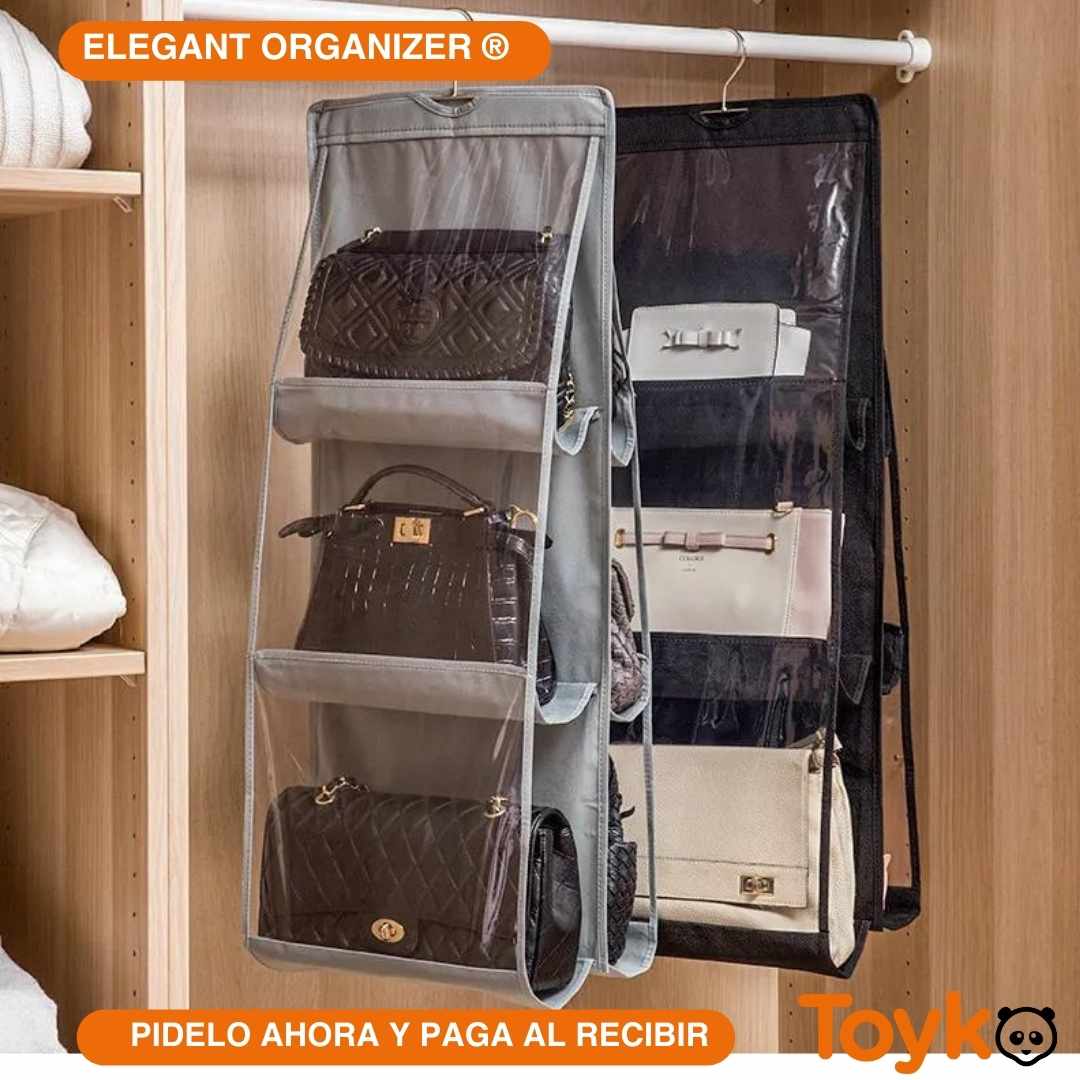 ELEGANT ORGANIZER ®  TENER TUS BOLSOS DESORDENADOS ES COSA DEL PASADO. 🪄👜