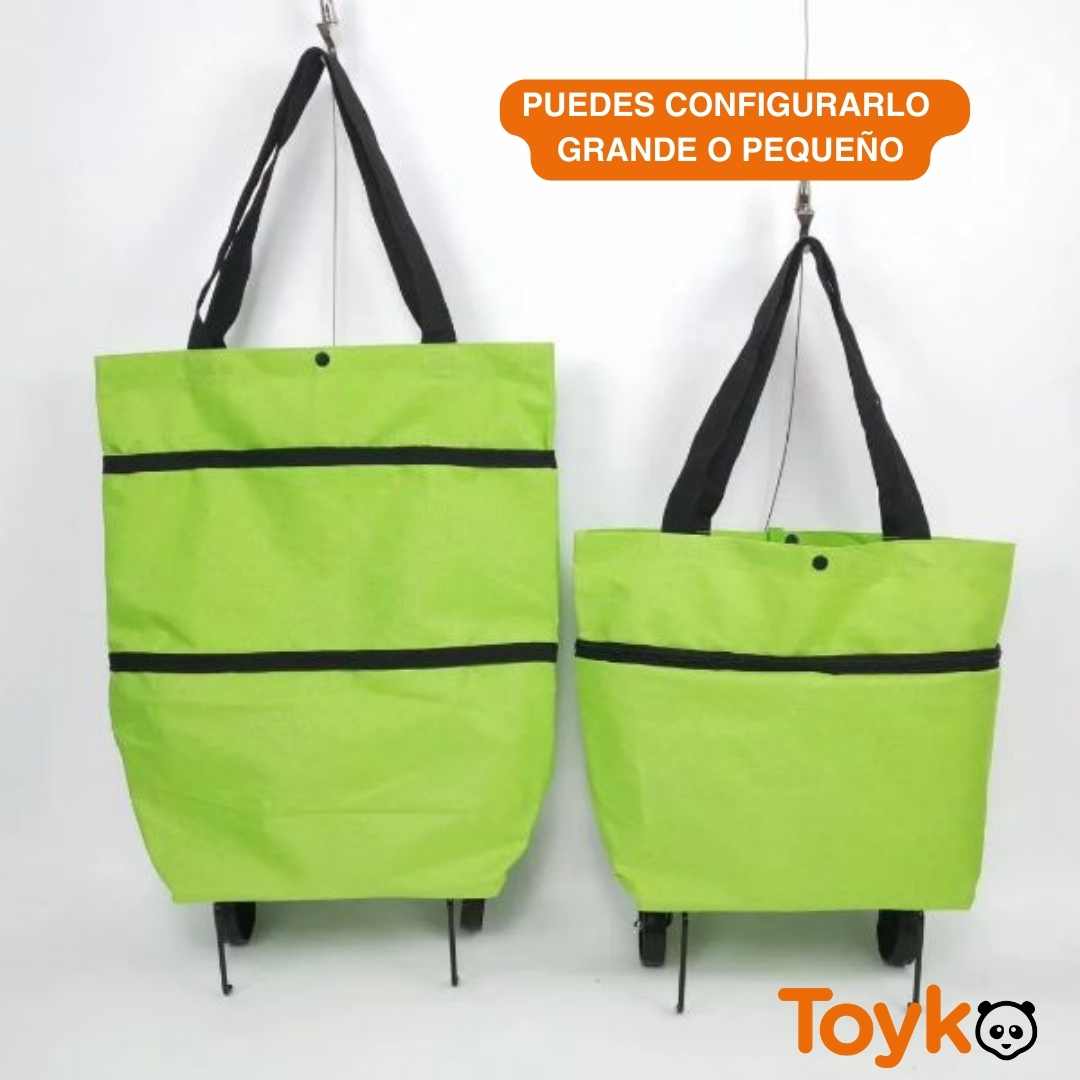 CARRITO PLEGABLE PARA MERCAR / ES PORTATIL, MUY RESISTENTE Y LE CABE DE TODO!