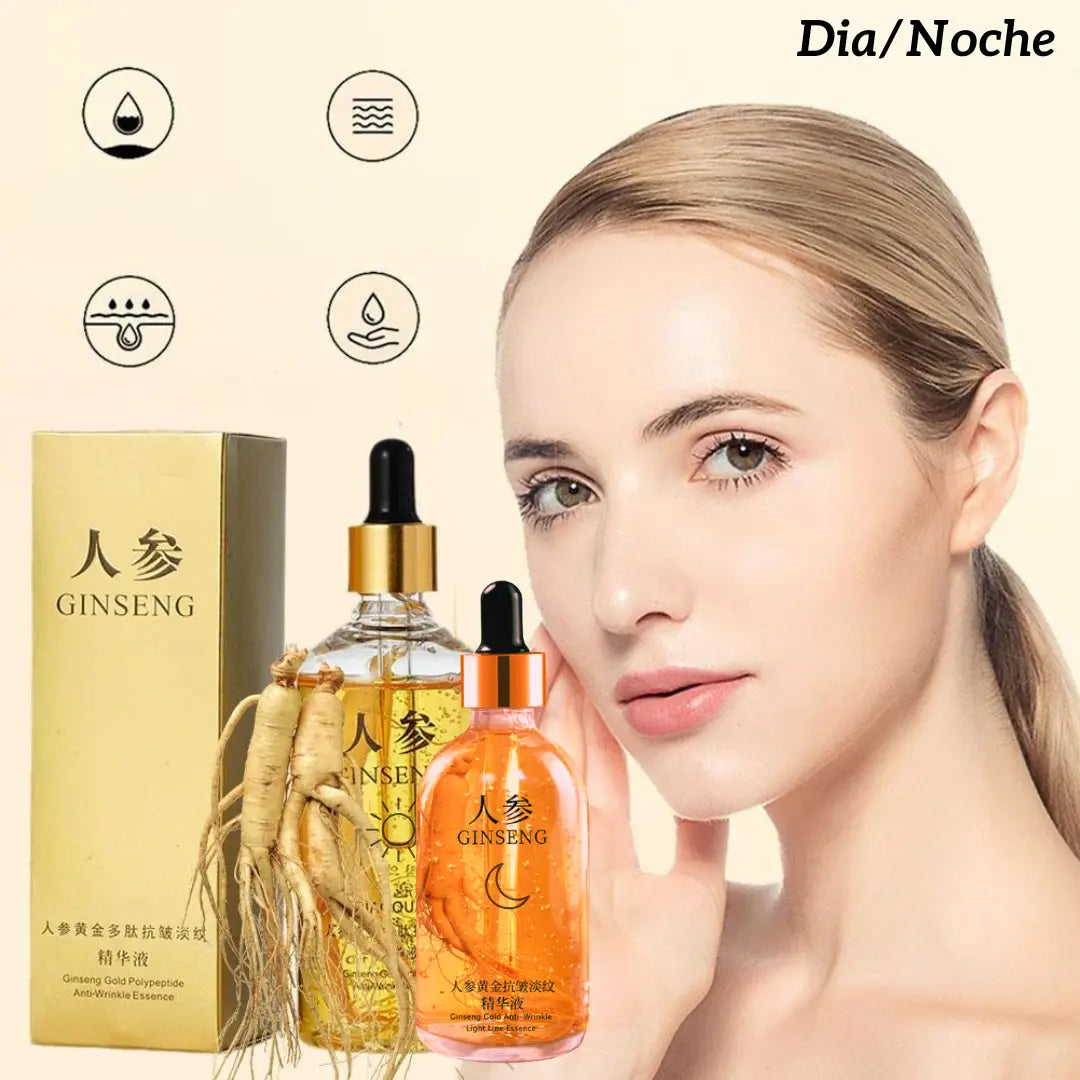 Ginseng™ | Sérum Rejuvenecedor ✨  2X1 Tratamiento Día y Noche