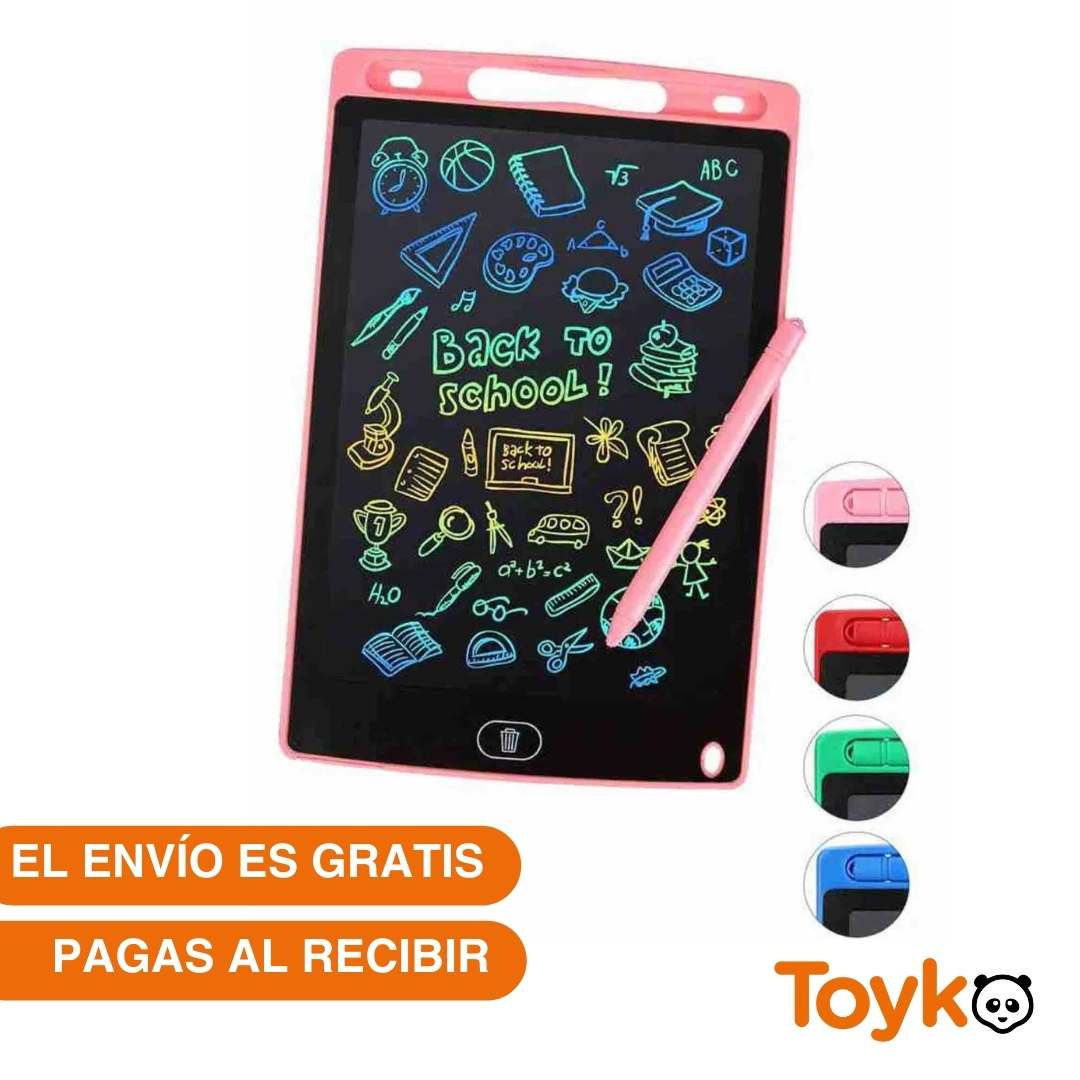 TABLET MAGICA BORRABLE PARA DIBUJAR / TAMAÑO PANTALLA 22CM LARGO x 14CM DE ANCHO