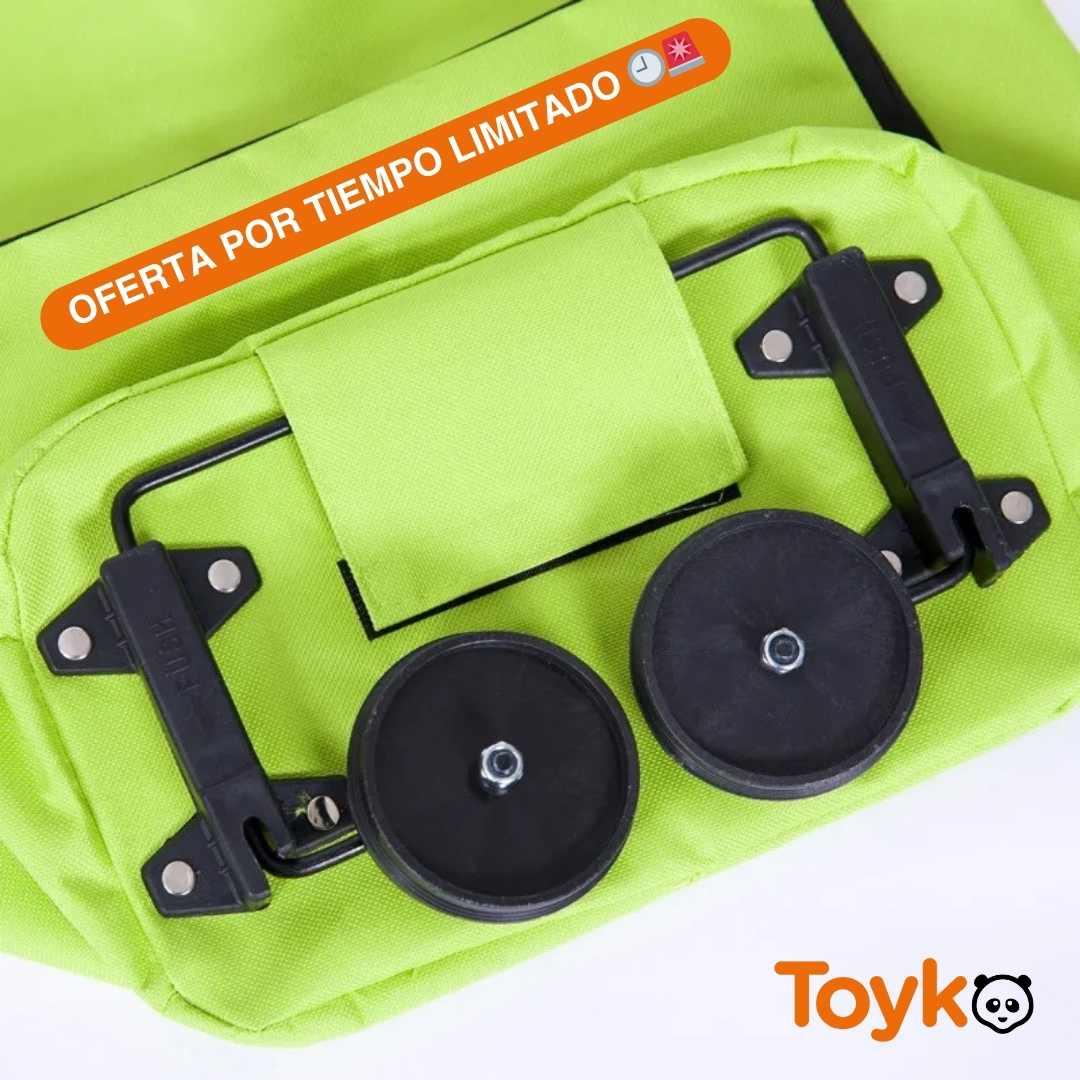 CARRITO PLEGABLE PARA MERCAR / ES PORTATIL, MUY RESISTENTE Y LE CABE DE TODO!
