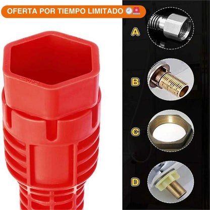 LLAVE MULTI FUNCIÓN PARA PLOMERIA  / ¡8 FUNCIONES EN LA MISMA HERRAMIENTA!
