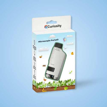 Curiosity® Miniscopio Portátil para Niñ@s 🔬🦠