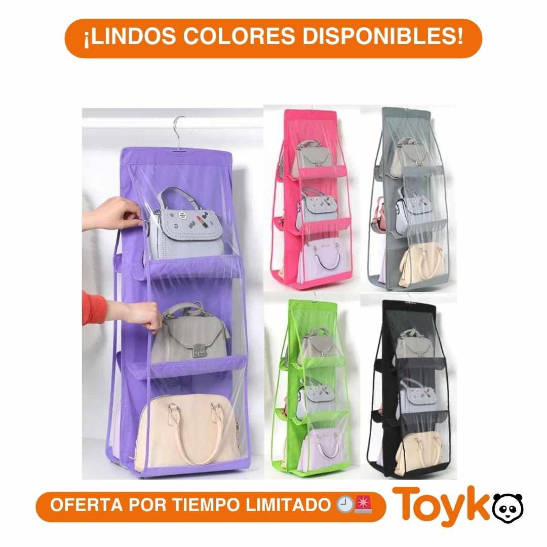 ELEGANT ORGANIZER ®  TENER TUS BOLSOS DESORDENADOS ES COSA DEL PASADO. 🪄👜