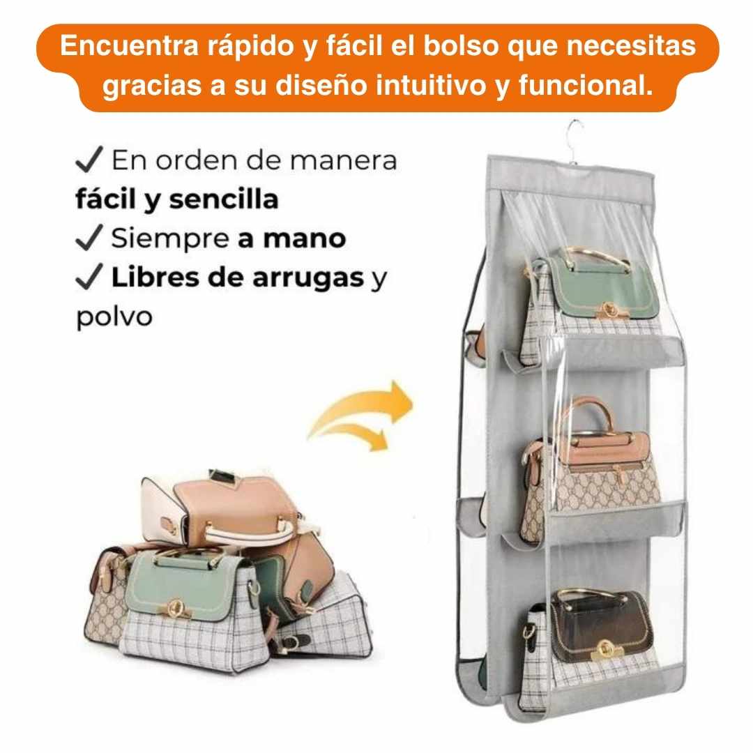 ELEGANT ORGANIZER ®  TENER TUS BOLSOS DESORDENADOS ES COSA DEL PASADO. 🪄👜