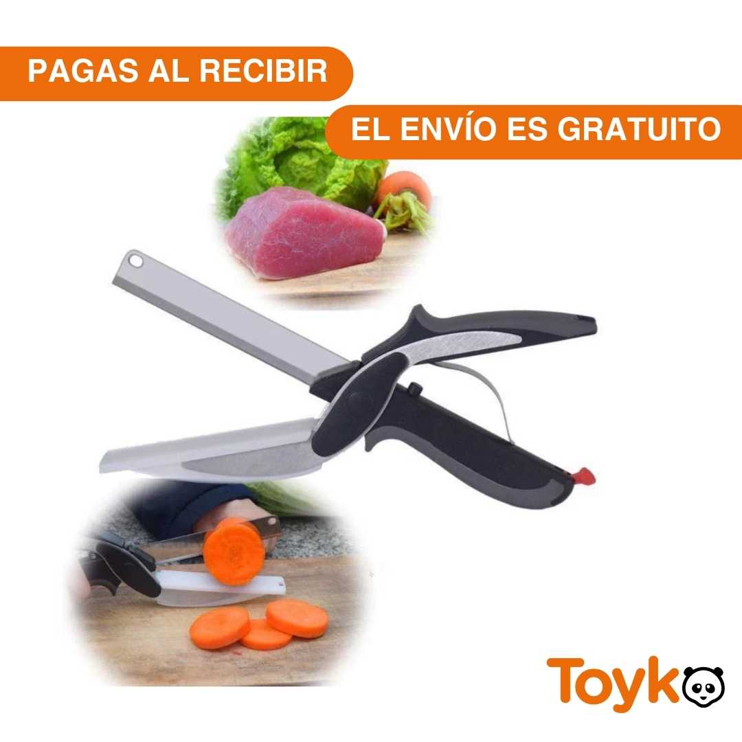 TIJERA CULINARIA MULTIFUNCIONAL DE ACERO INOXIDABLE