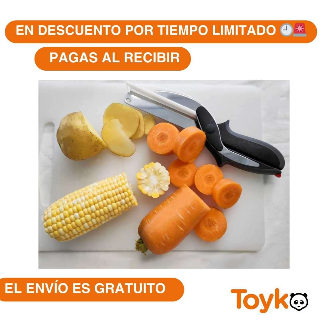 TIJERA CULINARIA MULTIFUNCIONAL DE ACERO INOXIDABLE