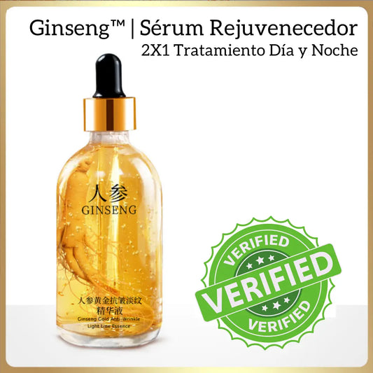 Ginseng™ | Sérum Rejuvenecedor ✨  2X1 Tratamiento Día y Noche