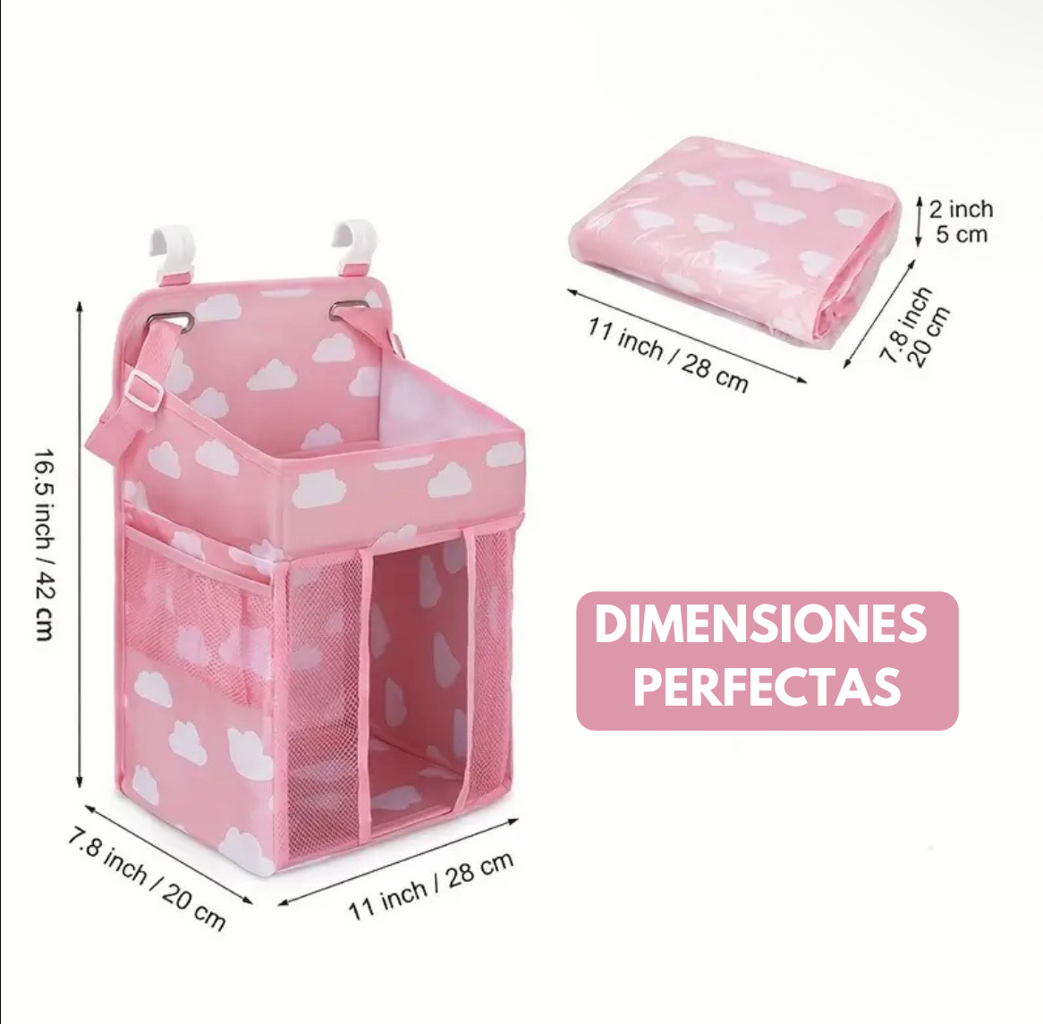 ORGANIZADOR DE PAÑALES PARA BEBÉ 👶