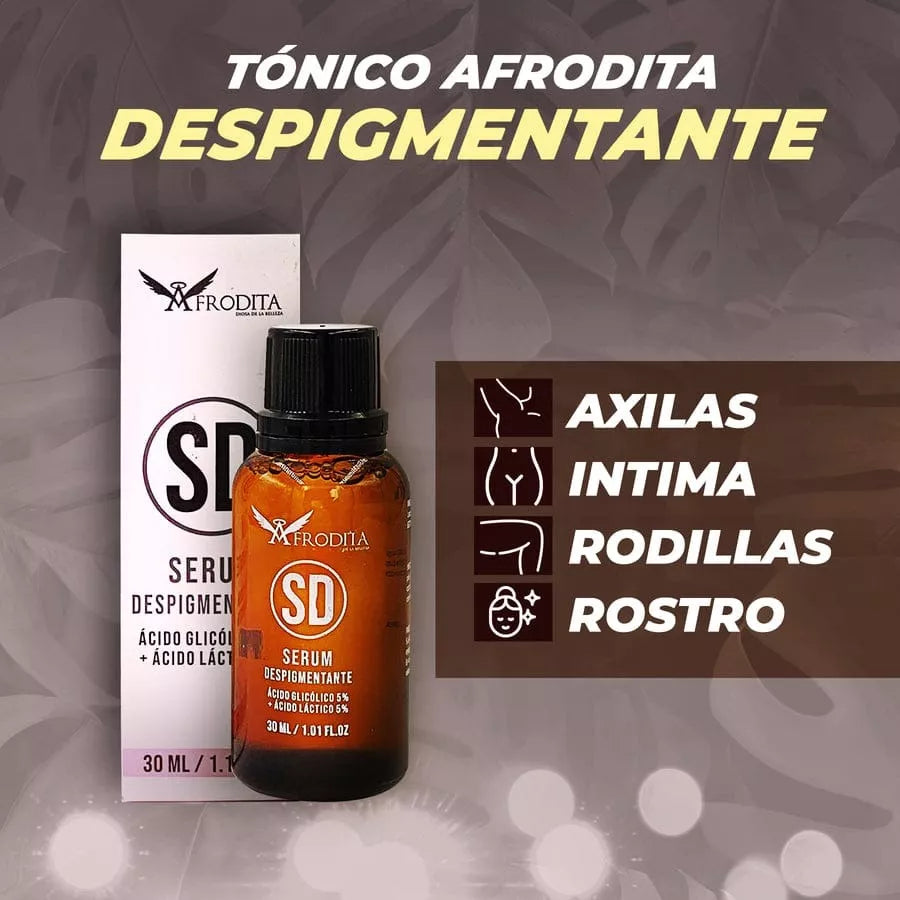 SERUM DESPIGMENTANTE Y ACLARANTE AFRODITA 50% DE DESCUENTO