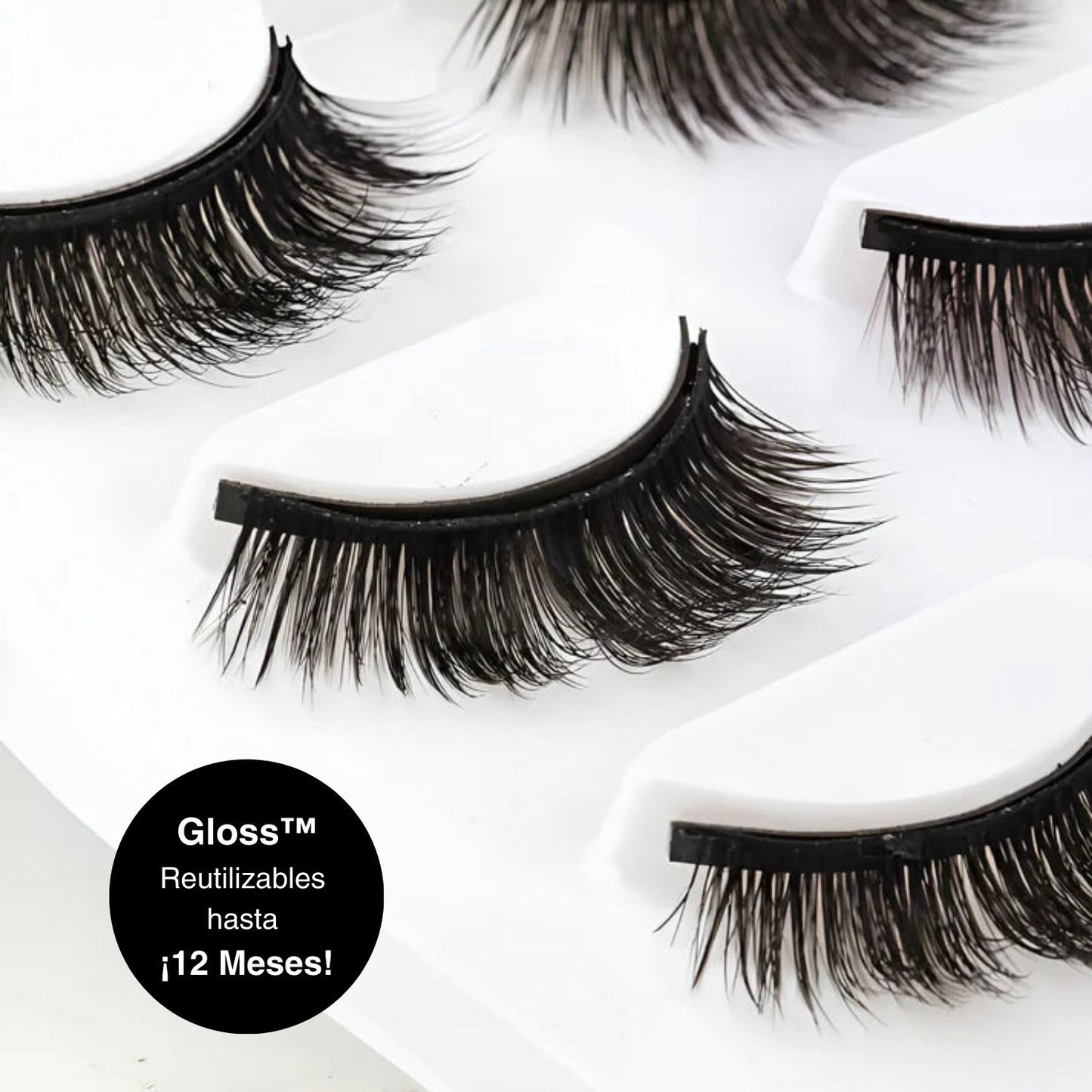 Gloss™ Kit de 4 Pestañas Magnéticas.