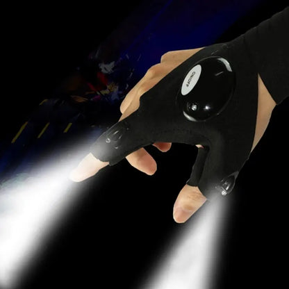 GLOWFLEX® GUANTES CON LINTERNA LED ¡50% DE DESCUENTO!