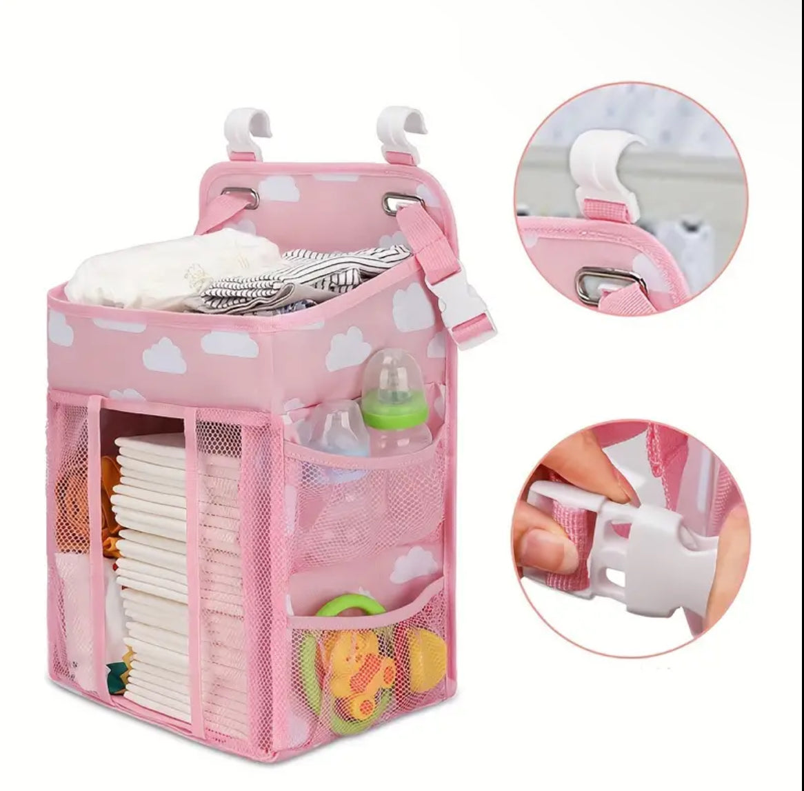 ORGANIZADOR DE PAÑALES PARA BEBÉ 👶