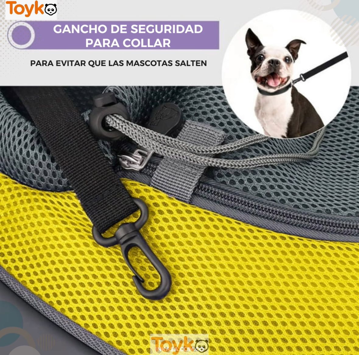 MOCHILA CARGADOR DE MASCOTAS 50% DE DESCUENTO
