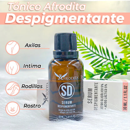 SERUM DESPIGMENTANTE Y ACLARANTE AFRODITA 50% DE DESCUENTO