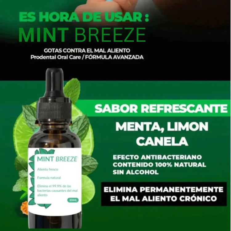 MINT BREEZE 🇺🇲 - Eliminador de mal Aliento ❌🤮